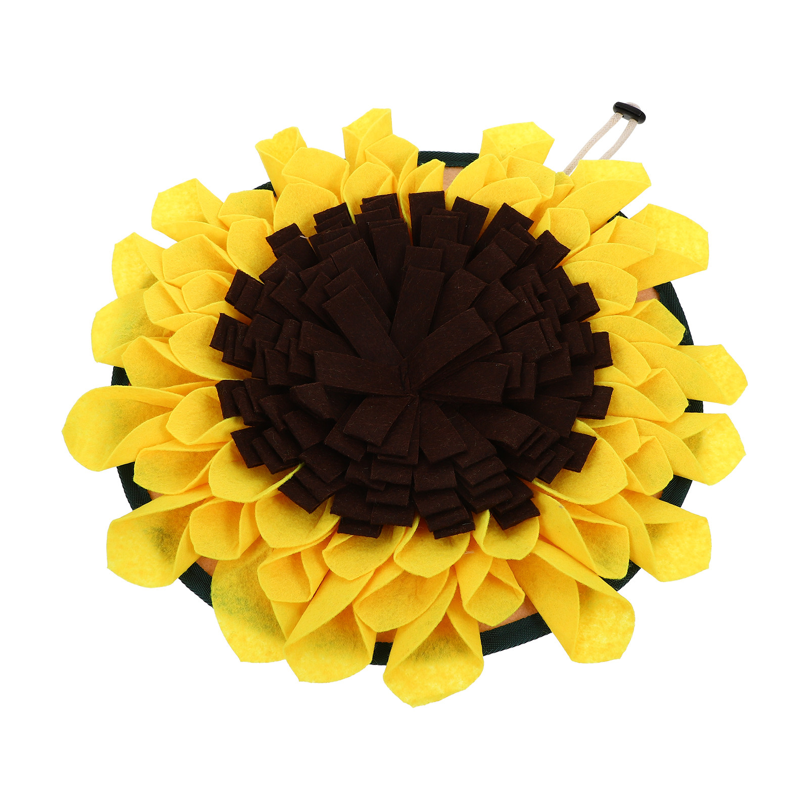 Snuffle Mat For Dogs Foraging Mental - 犬や猫のトレーニング用、嗅覚を刺激する、ゆっくりと食べさせるための、耐久性に優れた、家庭用おもちゃマット。