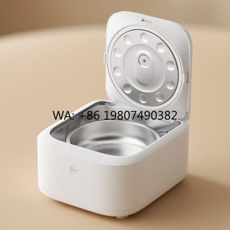 Wet Food Automatic Pet Feeder Refrigerated - スマートアプリ制御のペットフィーダー、冷蔵・加熱機能付き、猫と犬の室内での毎日の給餌に適した自動ウェットフードディスペンサー
