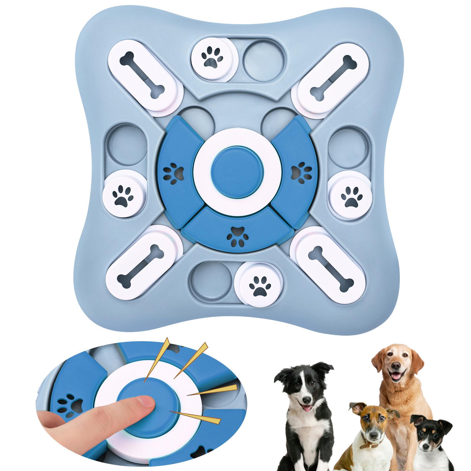 Dog Slow Feeder Puzzle Toy Interactive - 犬のおもちゃスローフィーダーインタラクティブ増加子犬 IQ フードディスペンサーゆっくり食べるノンスリップボウルペットパズル猫犬トレーニングゲーム