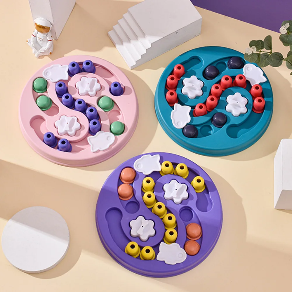子犬 IQ フードディスペンサーゆっくり食べるノンスリップボ - Dog Slow Feeder Puzzle Toy Interactive のレビューと価格
