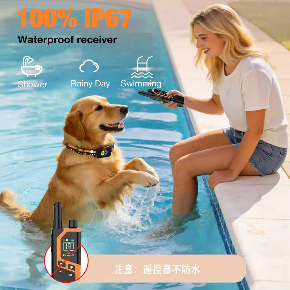 遠隔操作式ドッグトレーニング首輪 1000M 電気式 無駄吠 - Dog Training Collar Remote 1000M Beep のレビューと価格