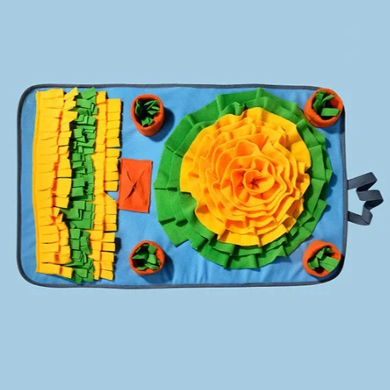犬用スナッフルマット、スローフィーダー＆匂いトレーニングパッ - Snuffle Mat For Dogs Foraging Mental のレビューと価格
