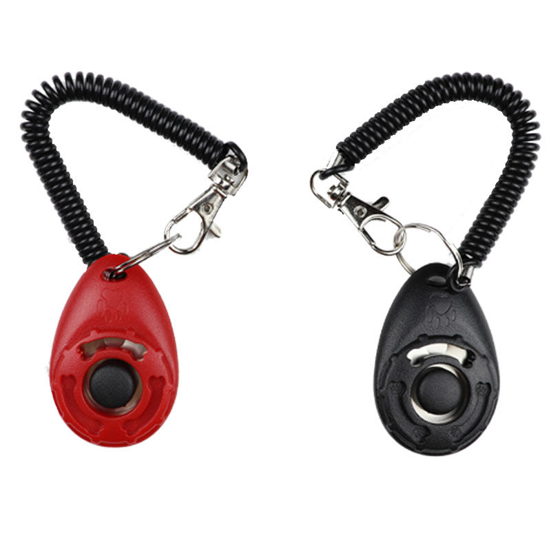 1PC 犬トレーニングクリッカーペット猫プラスチック新しい犬 - Dog Clicker Training With Wrist Strap のレビューと価格