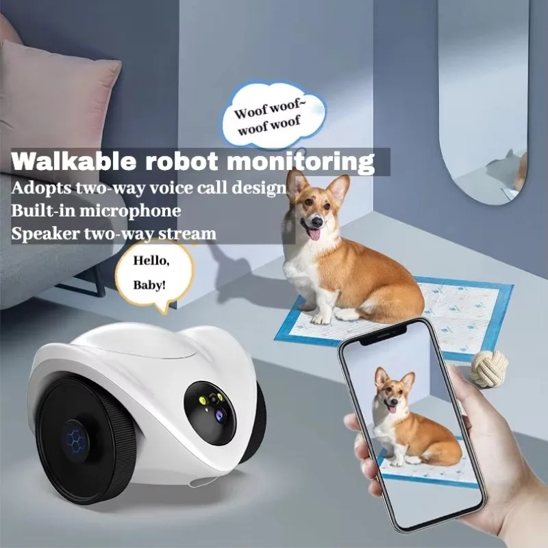 カメラ、Wi-Fi、アプリ制御機能を搭載した、猫用のインタラ - Pet Treat Dispenser Camera Interactive のレビューと価格