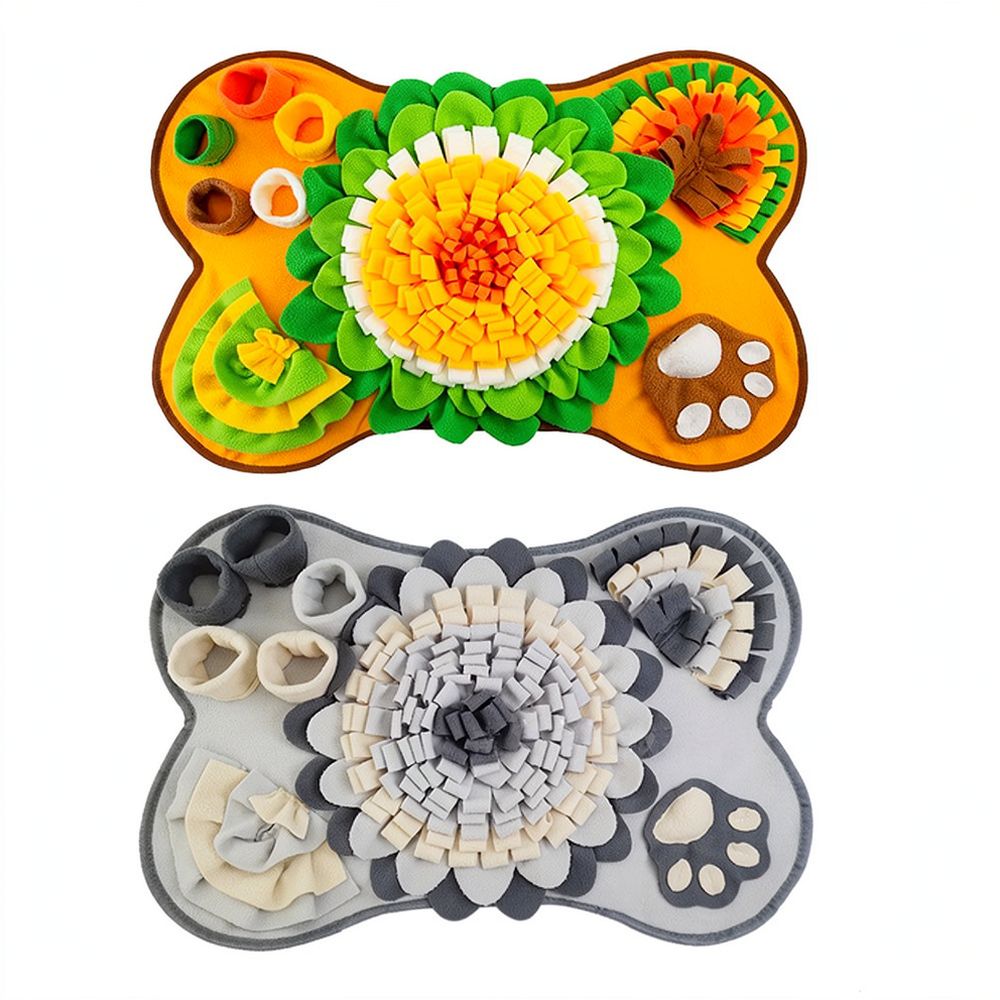 犬用嗅ぎマット、骨の形をしたデザイン、ペット用知育玩具、イン - Dog Slow Feeder Puzzle Toy Interactive のレビューと価格