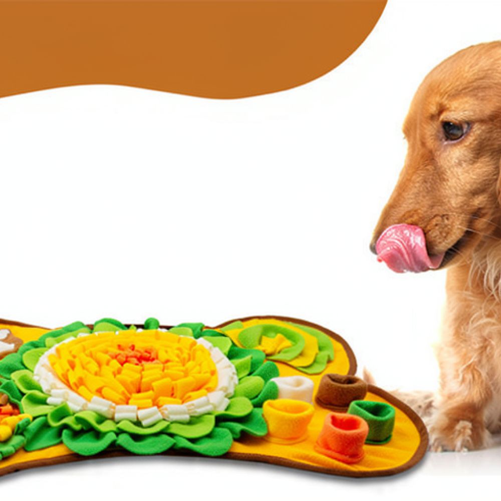 犬用嗅ぎマット、骨の形をしたデザイン、ペット用知育玩具、イン - Dog Slow Feeder Puzzle Toy Interactive のレビューと価格