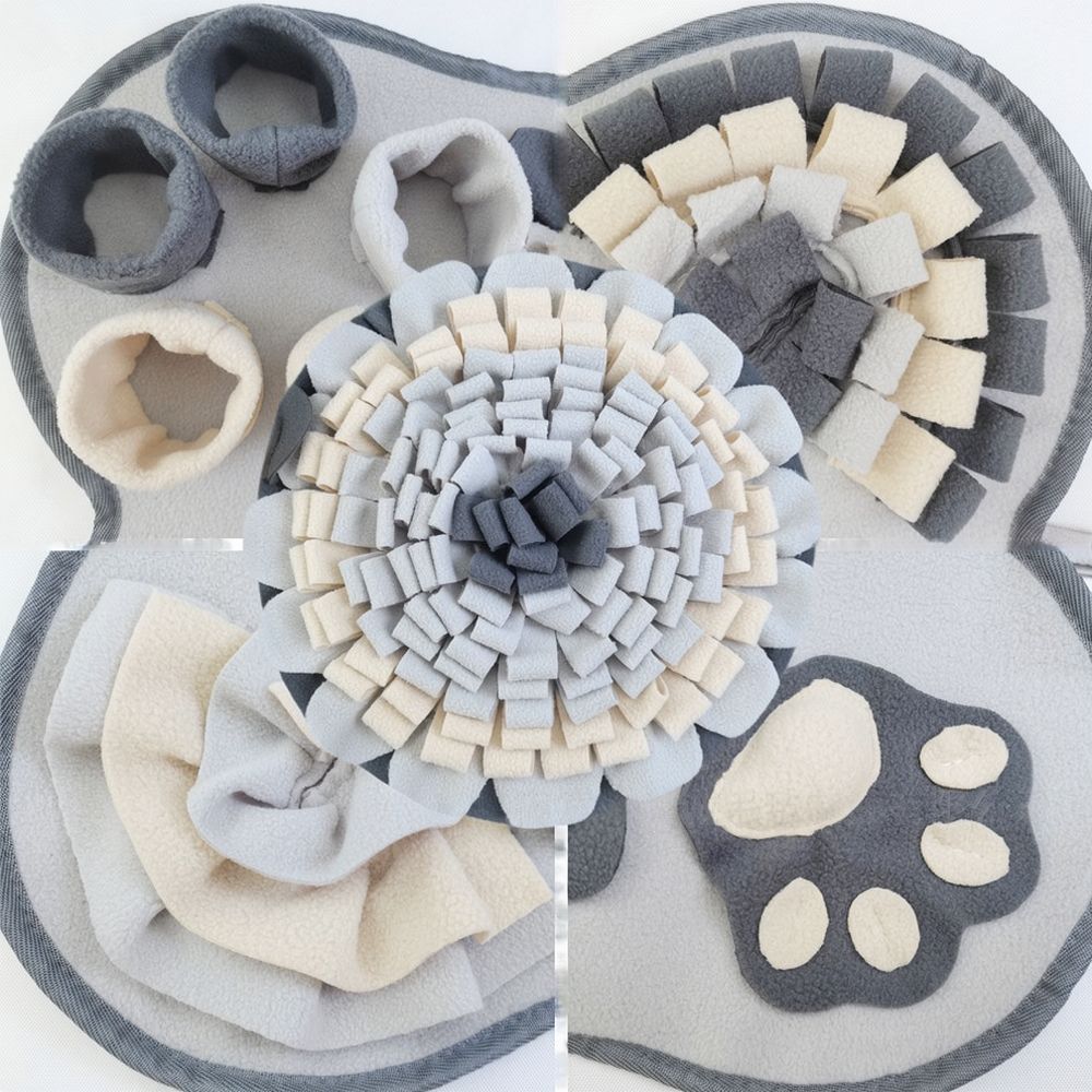犬用嗅ぎマット、骨の形をしたデザイン、ペット用知育玩具、イン - Dog Slow Feeder Puzzle Toy Interactive のレビューと価格