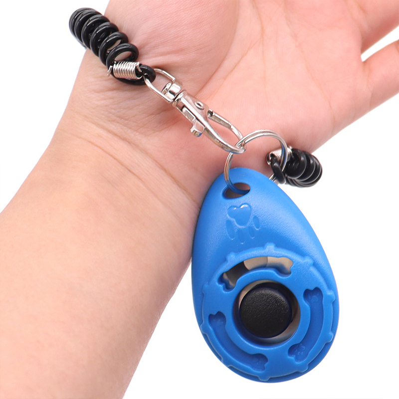 犬の訓練用クリッカー、ペットの猫や犬用クリックトレーナー、猫 - Dog Clicker Training With Wrist Strap のレビューと価格