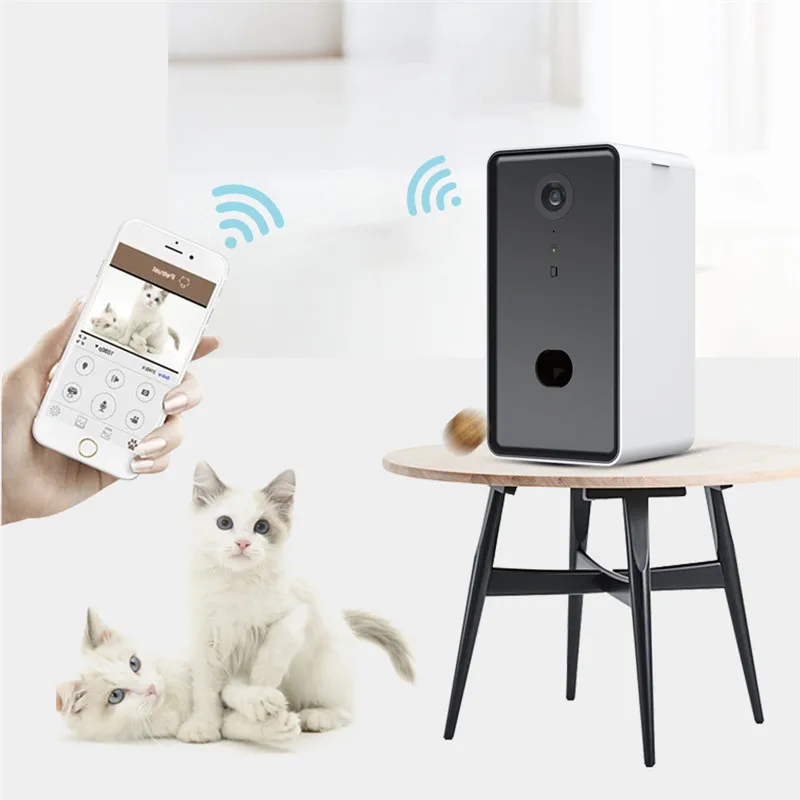 犬用インタラクティブパズルゲームおもちゃ、ペット用インタラク - Pet Treat Dispenser Camera Interactive のレビューと価格
