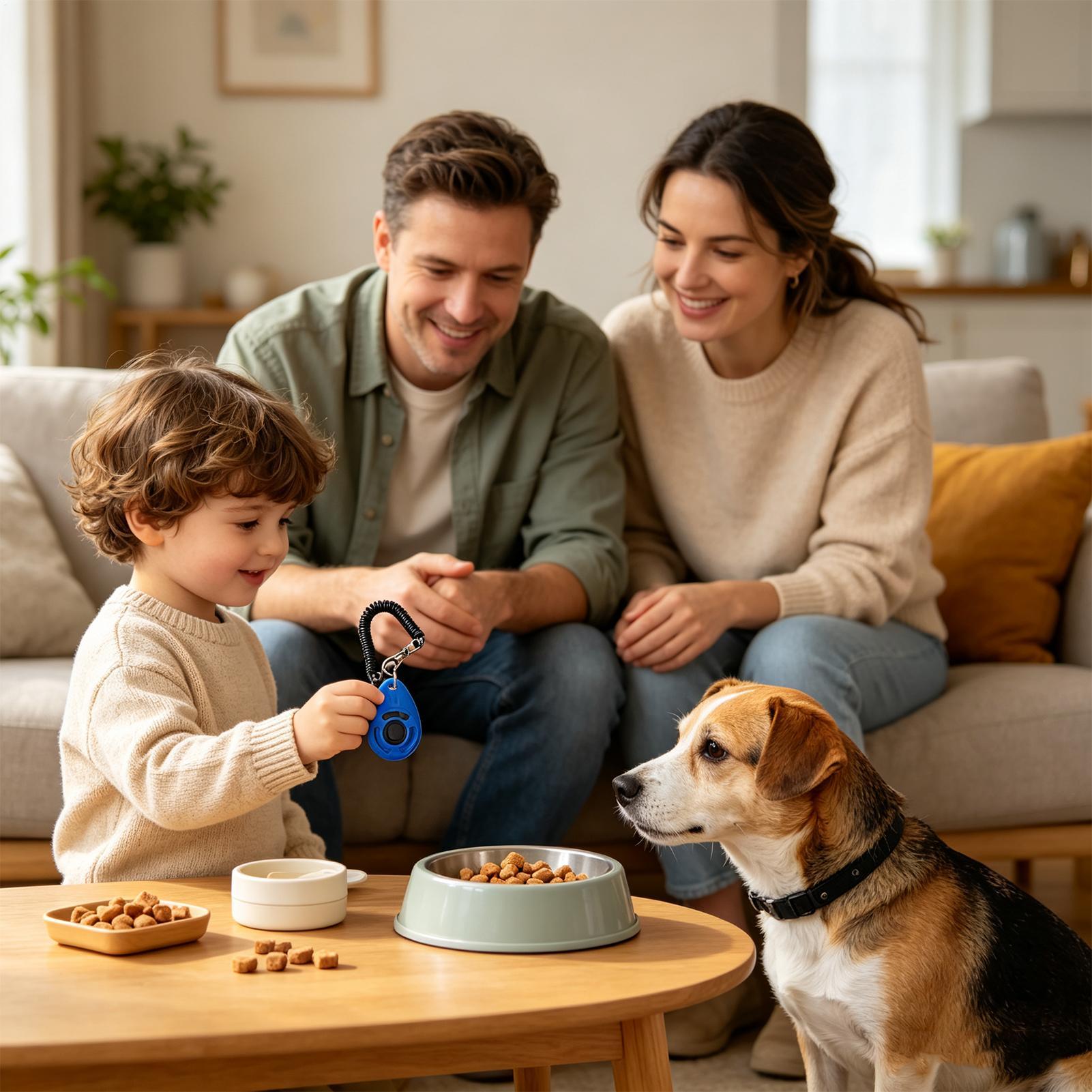 犬のトレーニングクリッカー ペットの行動指導装置 リストスト - Dog Clicker Training With Wrist Strap のレビューと価格
