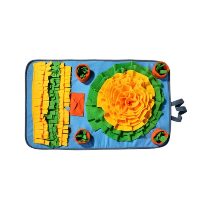 犬用嗅覚マット スローフィーダー＆香りトレーニングパッド 知 - Snuffle Mat For Dogs Foraging Mental のレビューと価格