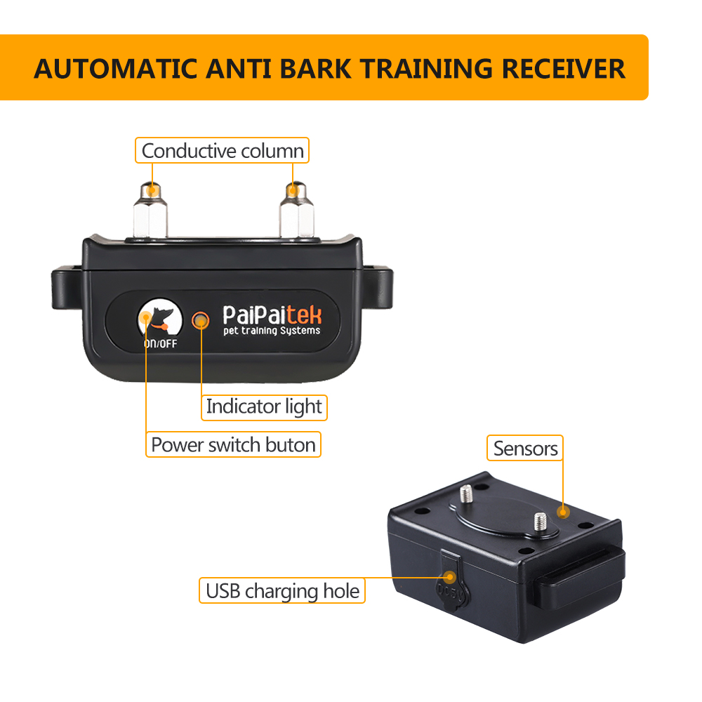 2-in-1ドッグトレーニング首輪。1000mの遠隔操作範囲 - Dog Training Collar Remote 1000M Beep のレビューと価格