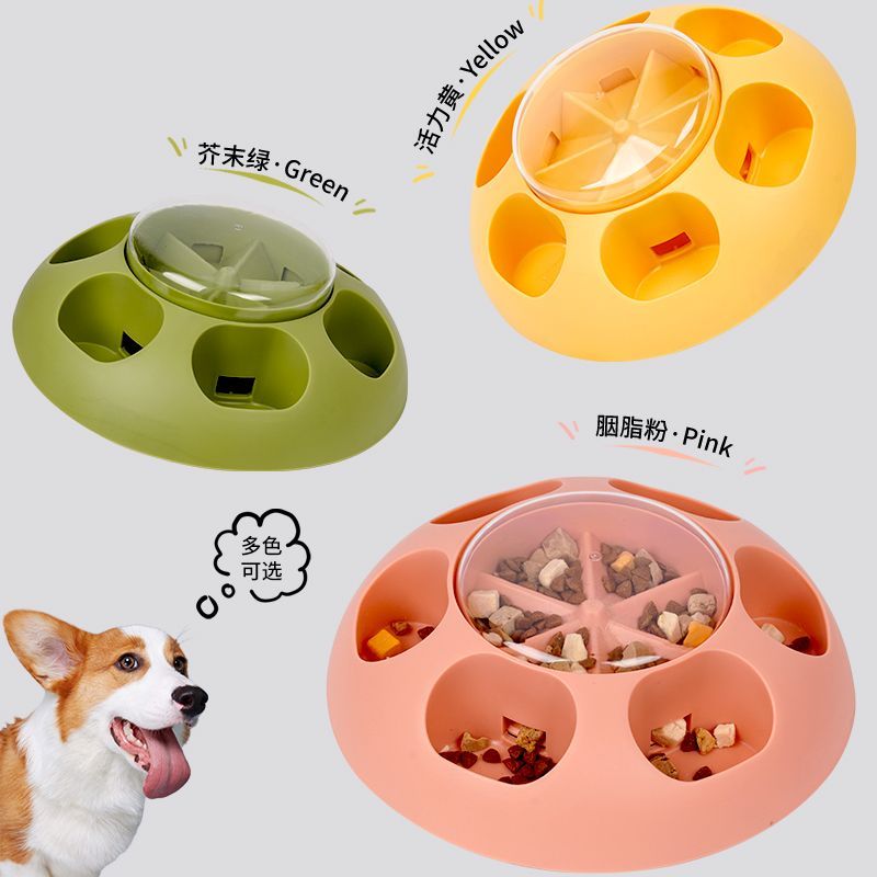 犬用パズルおもちゃ プッシュ式フィーダー 漏れ防止 インタラ - Dog Slow Feeder Puzzle Toy Interactive のレビューと価格