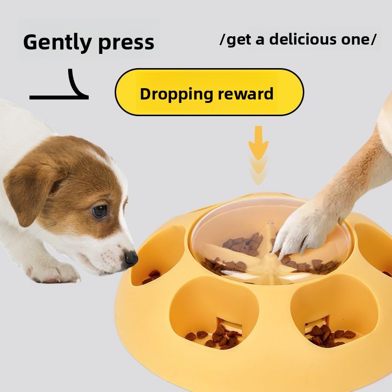 犬用パズルおもちゃ プッシュ式フィーダー 漏れ防止 インタラ - Dog Slow Feeder Puzzle Toy Interactive のレビューと価格