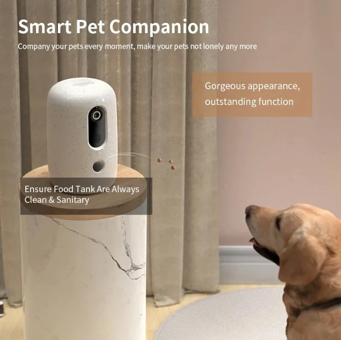 人気沸騰中！インタラクティブペットカメラおもちゃ、自動おやつ - Pet Treat Dispenser Camera Interactive のレビューと価格