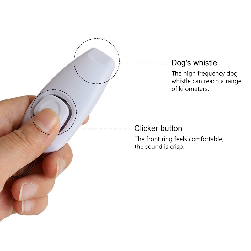 2. ペット用トレーニングクリッカー。犬や猫のトレーニングに - Dog Clicker Training With Wrist Strap のレビューと価格