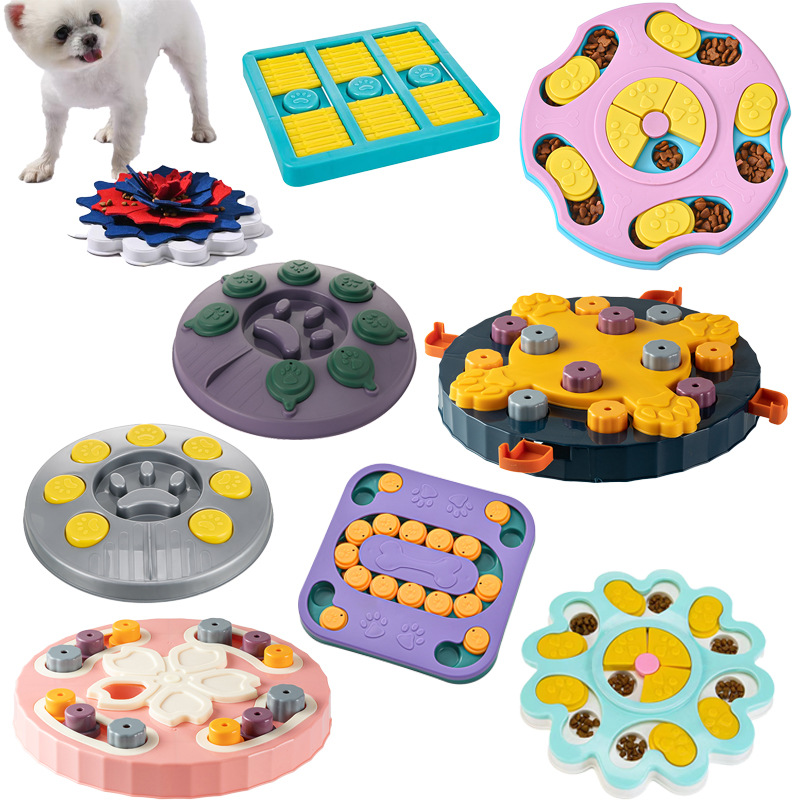 犬用パズルおもちゃ スローフィーダー 知育玩具 フードディス - Dog Slow Feeder Puzzle Toy Interactive のレビューと価格
