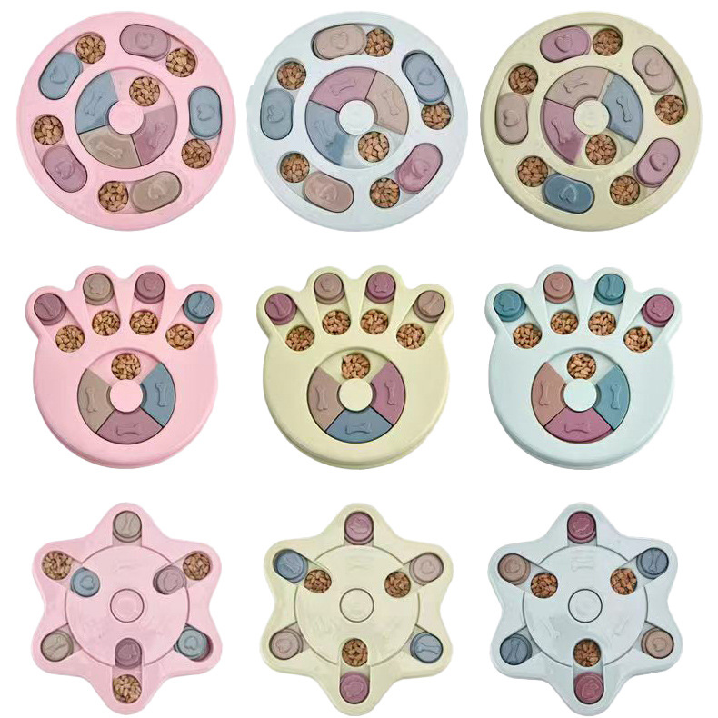 犬用パズルおもちゃ スローフィーダー 知育玩具 フードディス - Dog Slow Feeder Puzzle Toy Interactive のレビューと価格