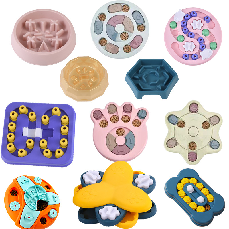 犬用パズルおもちゃ スローフィーダー 知育玩具 フードディス - Dog Slow Feeder Puzzle Toy Interactive のレビューと価格