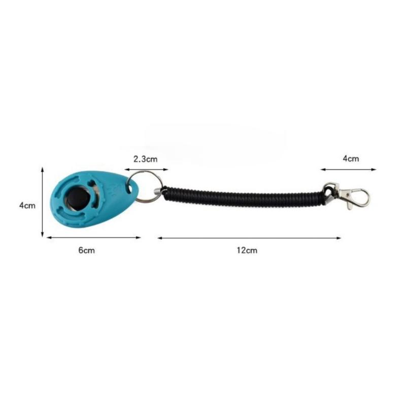 1個入りキーホルダー型ドッグトレーニングクリッカー、犬用トレ - Dog Clicker Training With Wrist Strap のレビューと価格