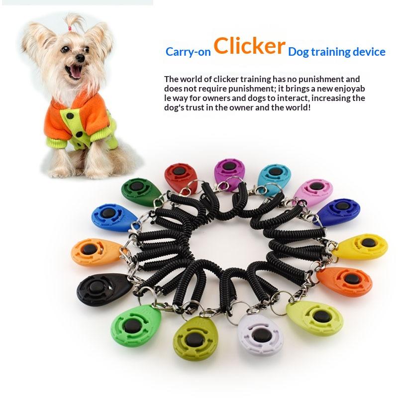1個入りキーホルダー型ドッグトレーニングクリッカー、犬用トレ - Dog Clicker Training With Wrist Strap のレビューと価格