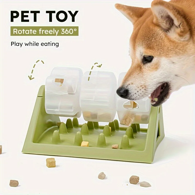 犬用インタラクティブおもちゃ、食事ディスペンサー、知育パズル - Dog Slow Feeder Puzzle Toy Interactive のレビューと価格