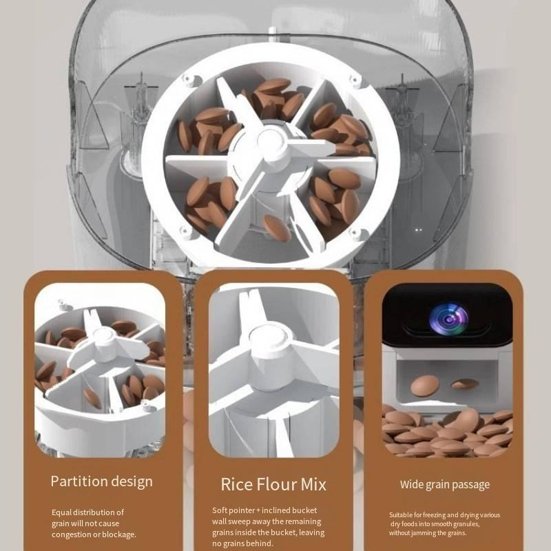4L防水スマートペットフィーダーWiFiカメラ搭載、デュアル - Timed Cat Dog Food Dispenser 4L のレビューと価格