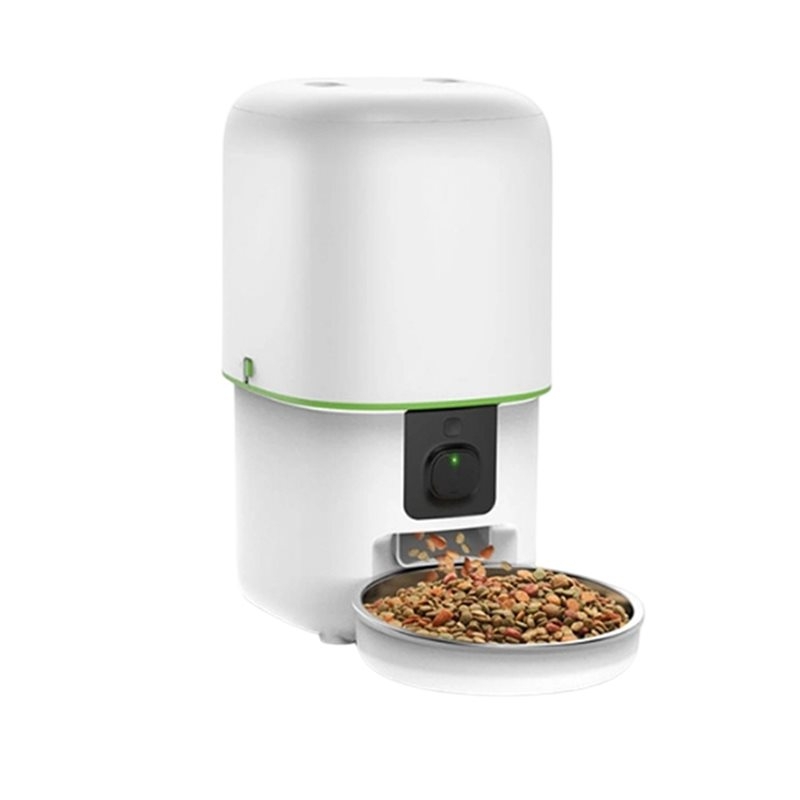 スマートペット猫フード自動給餌器 1080P HDカメラ搭載 - Smart Pet Feeder Camera 1080P Wifi のレビューと価格