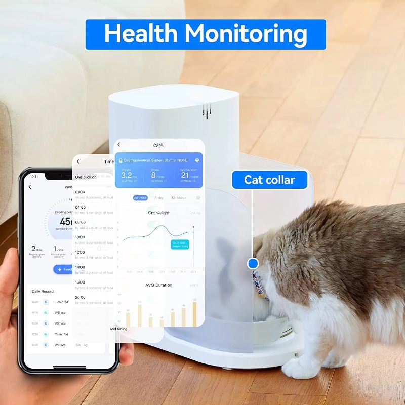 卸売スマート冷蔵ペットウェットフードフィーダー、自動タイミン - Wet Food Automatic Pet Feeder Refrigerated のレビューと価格