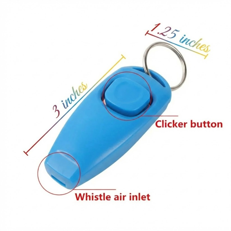 ペット犬のトレーニングクリッカートレーナーエイドガイド、リス - Dog Clicker Training With Wrist Strap のレビューと価格