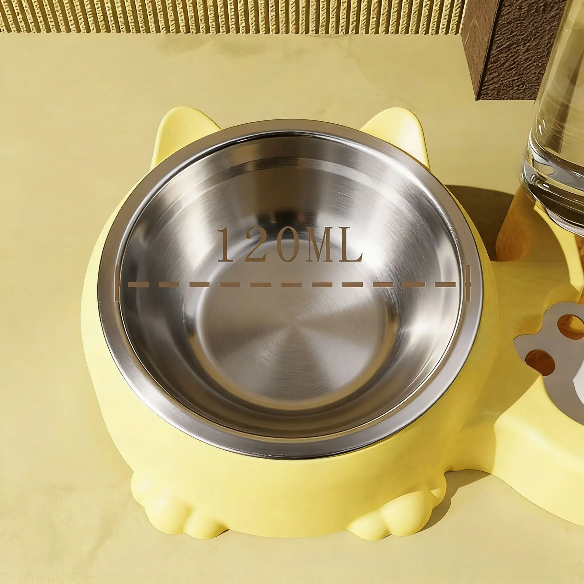 2-in-1ペット用給餌器兼給水器。ステンレス製のフードボウ - Automatic Pet Feeder Dual Bowl Stainless のレビューと価格