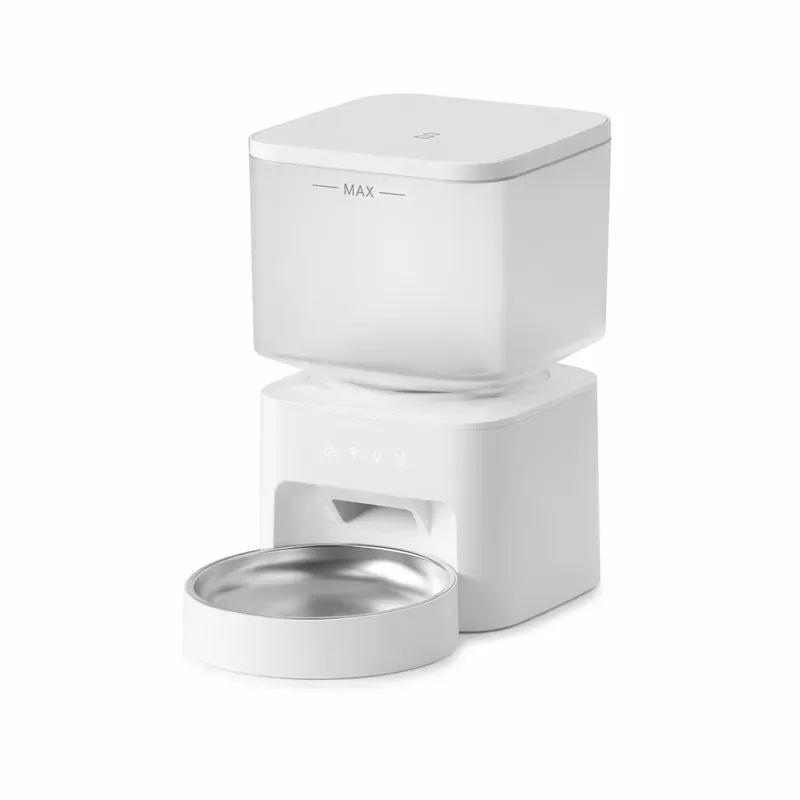 スマートペットフィーダー WiFiアプリ制御 3MPカメラ  - Smart Pet Feeder Camera 1080P Wifi のレビューと価格