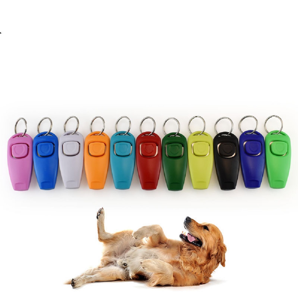 2 in 1 ペット犬訓練クリッカー ペット犬猫訓練ホイッス - Dog Clicker Training With Wrist Strap のレビューと価格