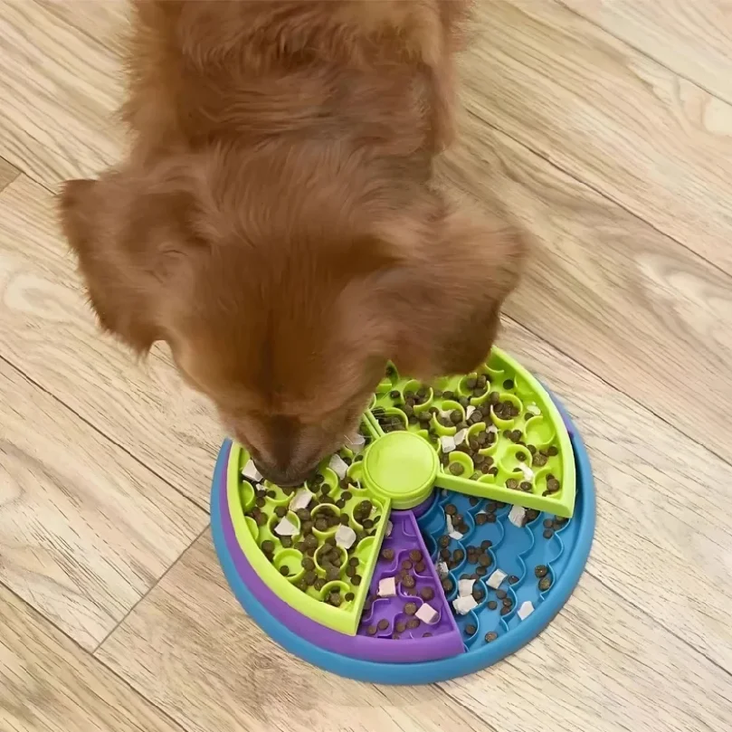 パズル型スローフィーダーボウル、インタラクティブな知育玩具、 - Dog Slow Feeder Puzzle Toy Interactive のレビューと価格