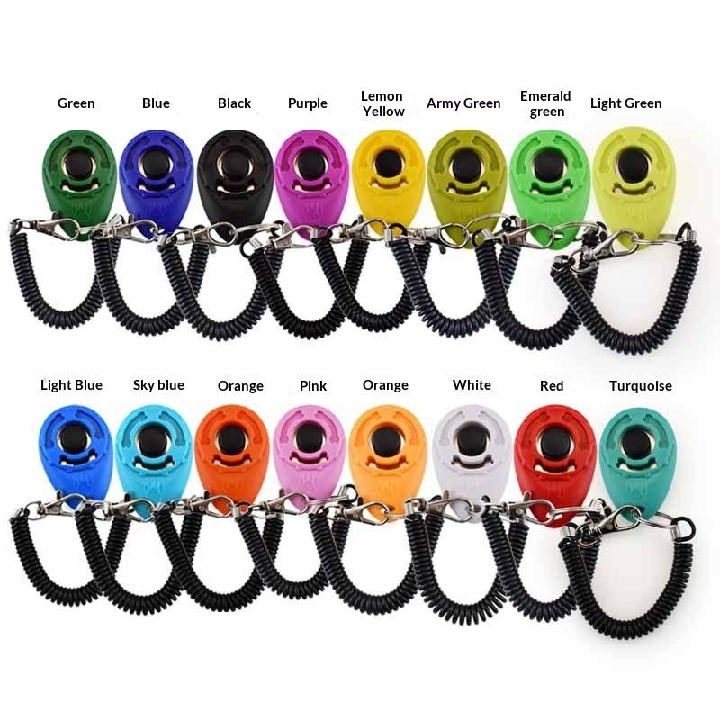 調節可能なリストストラップ付きサウンド式猫用クリックトレーナ - Dog Clicker Training With Wrist Strap のレビューと価格