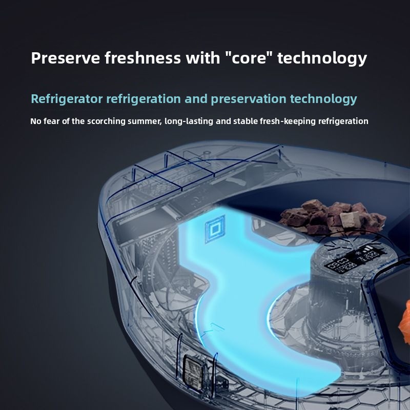 ペット用冷蔵庫、自動給餌機能付き、湿った飼料を供給、冷蔵保存 - Wet Food Automatic Pet Feeder Refrigerated のレビューと価格
