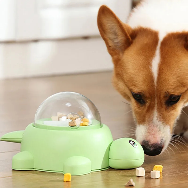 インタラクティブペットタートルパズル漏れ防止フィーダー押し込 - Dog Slow Feeder Puzzle Toy Interactive のレビューと価格