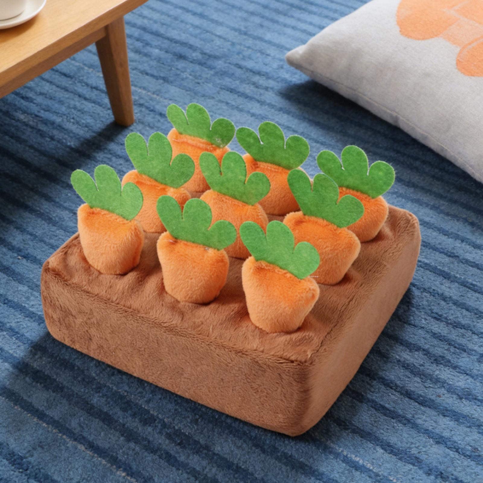 犬用スナッフルマット インタラクティブおもちゃ ニンジン付き - Snuffle Mat For Dogs Foraging Mental のレビューと価格