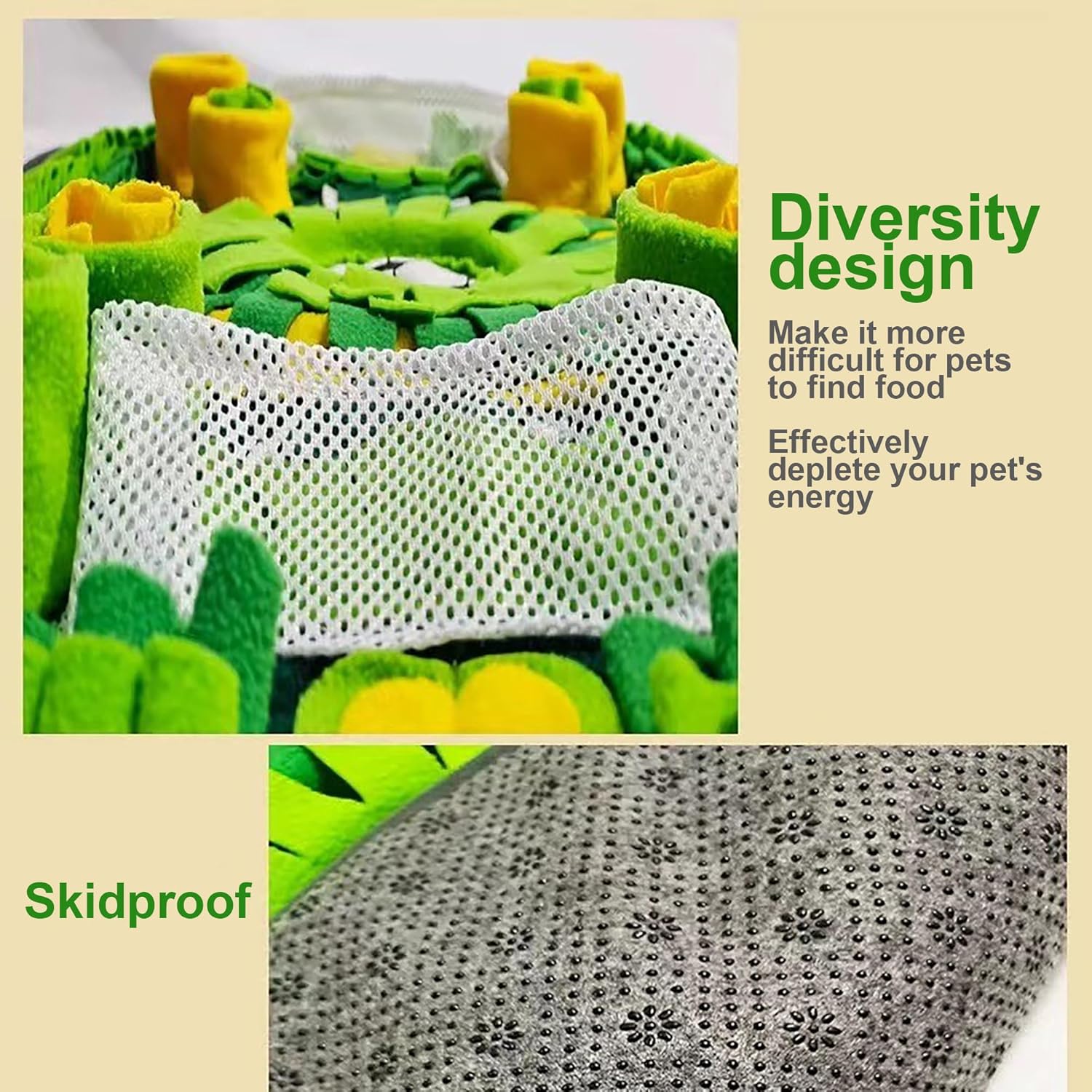 ペット用嗅覚マット - 犬と猫のためのインタラクティブなスロ - Snuffle Mat For Dogs Foraging Mental のレビューと価格