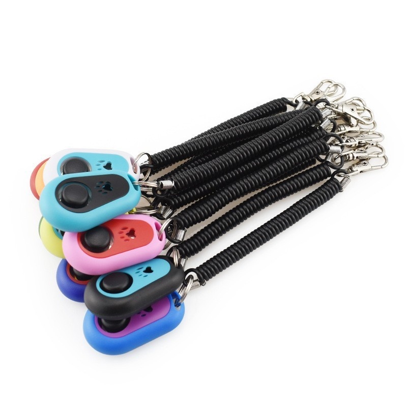 犬の訓練用クリッカー ペット猫用プラスチック製 新品 犬用ク - Dog Clicker Training With Wrist Strap のレビューと価格