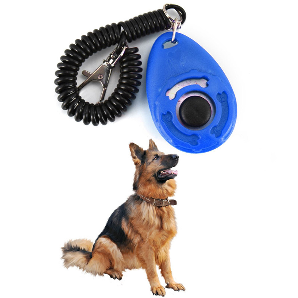 ペット用トレーニングクリック器4個入り。大きなボタンで操作し - Dog Clicker Training With Wrist Strap のレビューと価格