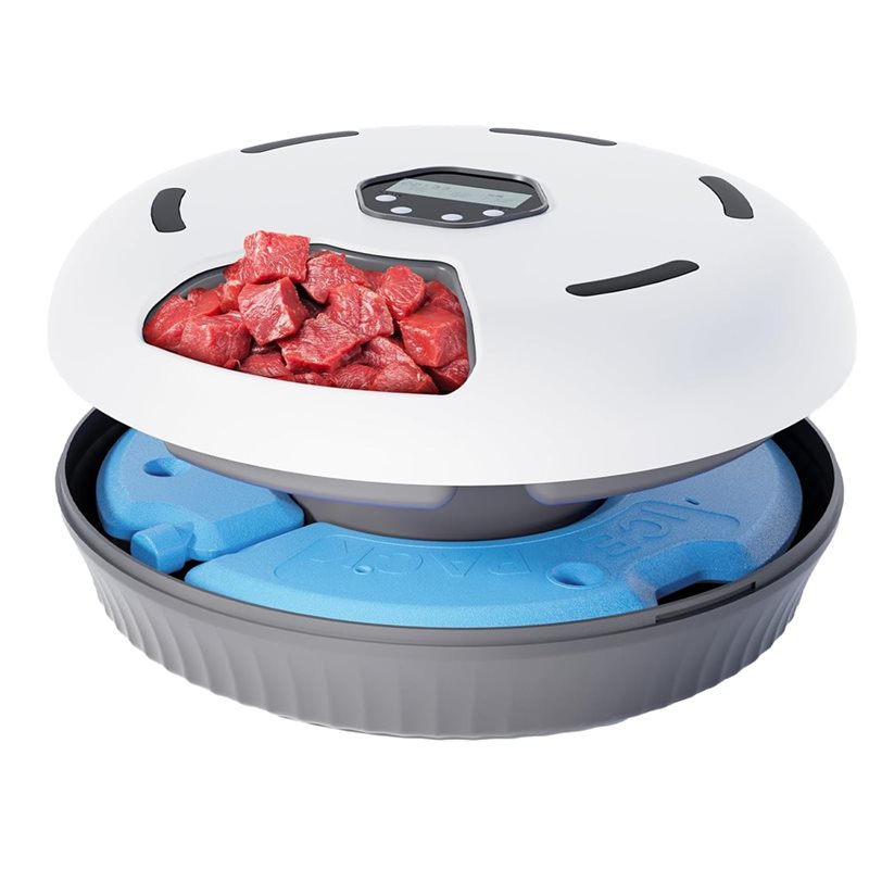 AEE4：ウェットフードとドライフードに対応した自動給餌器。 - Wet Food Automatic Pet Feeder Refrigerated のレビューと価格