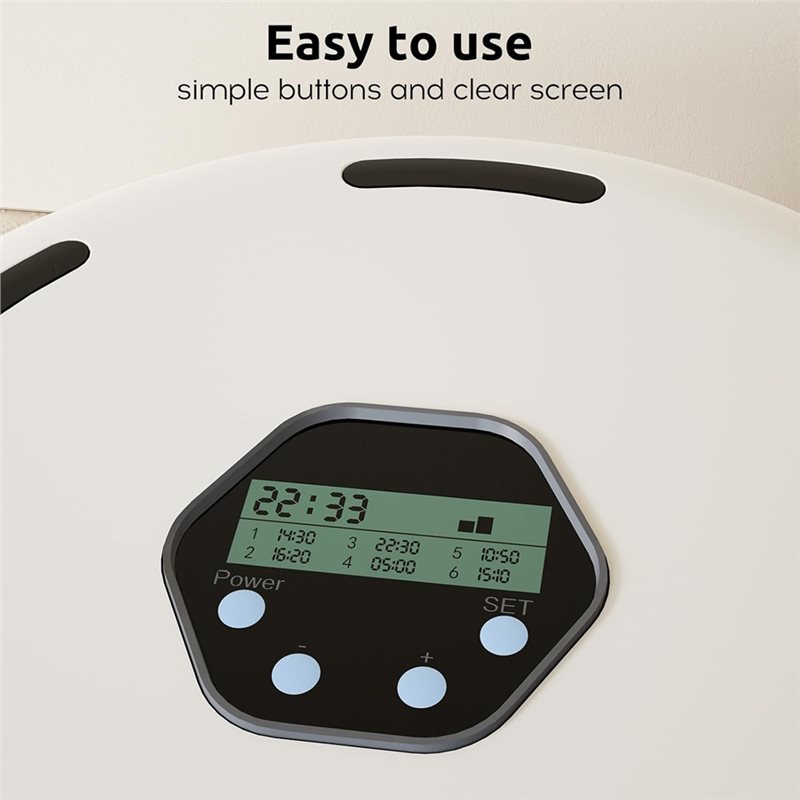 CYCLI-自動タイマー式ペットフィーダー（猫用）、冷蔵庫付 - Wet Food Automatic Pet Feeder Refrigerated のレビューと価格