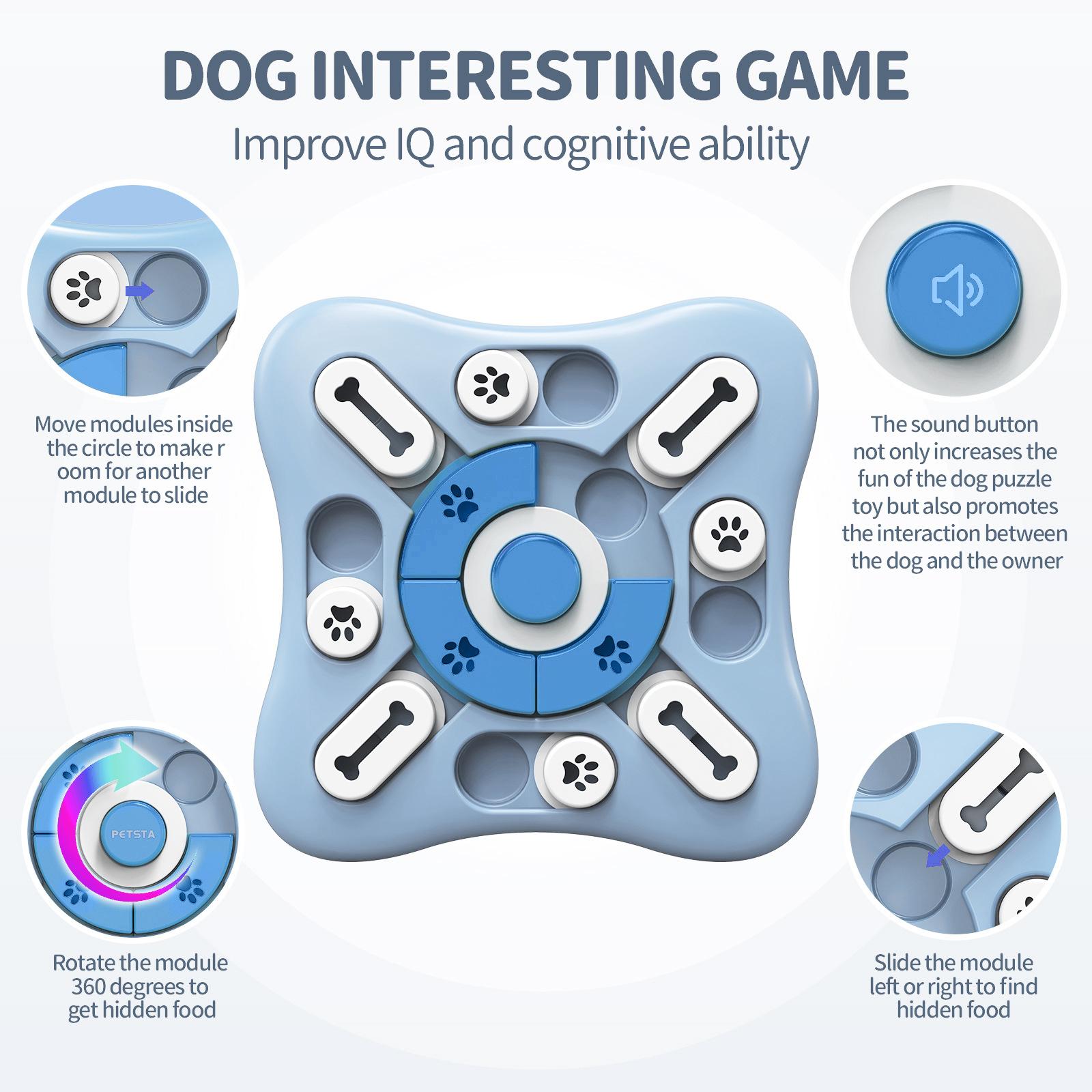 犬のおもちゃスローフィーダーインタラクティブ増加子犬 IQ  - Dog Slow Feeder Puzzle Toy Interactive のレビューと価格