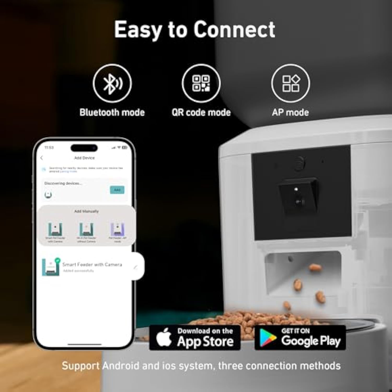 Furpipi 8L スマート自動給餌器 1080P HDカ - Smart Pet Feeder Camera 1080P Wifi のレビューと価格